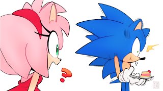 Strawberry Shortcake?! - Sonamy (Sonic x Amy) Comic Dub Comp