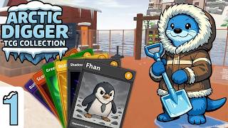 Cold Card Collecting  | Arctic Digger TCG Collection | Ep. 1