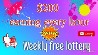 Free bitcoin every hour. free lottery.  play game earn money screenshot 4