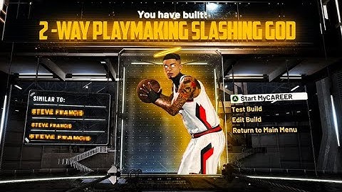 BEST 2-WAY SLASHING PLAYMAKER BUILD NBA 2K20! 99 EVERYTHING! UNSTOPPABLE DEMIGOD BUILD!!