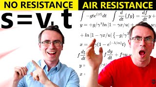 What happens if we DON'T ignore Air Resistance