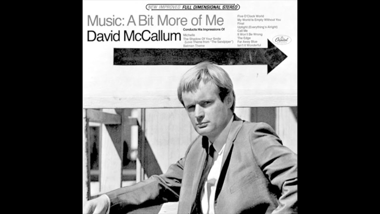 David McCallum - My World Is Empty Without You - YouTube