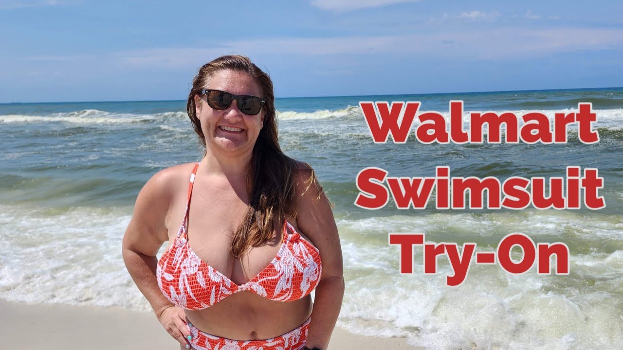 Walmart Swimsuit Try On | Plus Size | US40K | Fuller Bust
