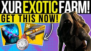 This XUR EXOTIC Farm Is META New GOD ROLL Loot Inventor & XP Cheese  Location Destiny 2 Lightfall