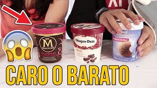 Helado CARO vs BARATO