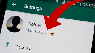 How to Revert Back to OLD WhatsApp Tagline Status + New Cool Features 🙂 | March 2017 screenshot 3