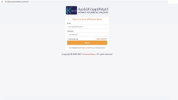 K-Tech E-Campus Store (Guide for Fall 2020)