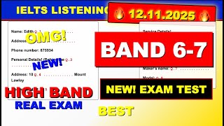 IELTS Listening Practice Test 2025 – Section 2 | With Answers & Transcript (12 Nov 2025)