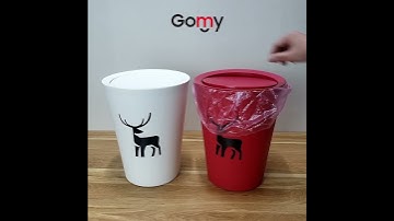 Thùng rác nắp xoay 360 độ