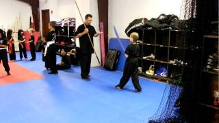 Kung Fu Broadsword 8yo girl