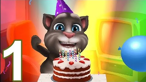 My Talking Tom - Gameplay Walkthrough Part 1 level-1 - (iOS, Android)
