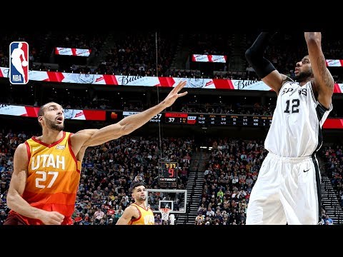 Spurs vs Jazz | Full Game Recap: Gobert & Aldridge Duel In Utah