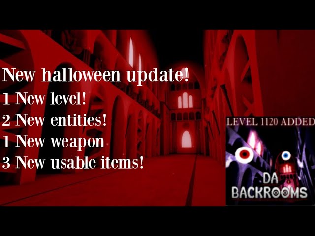 Crimson Forest - Da Backrooms Levels Explained #roblox #dabackrooms #r