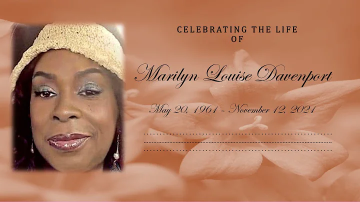 Marilyn Davenport - Funeral Service