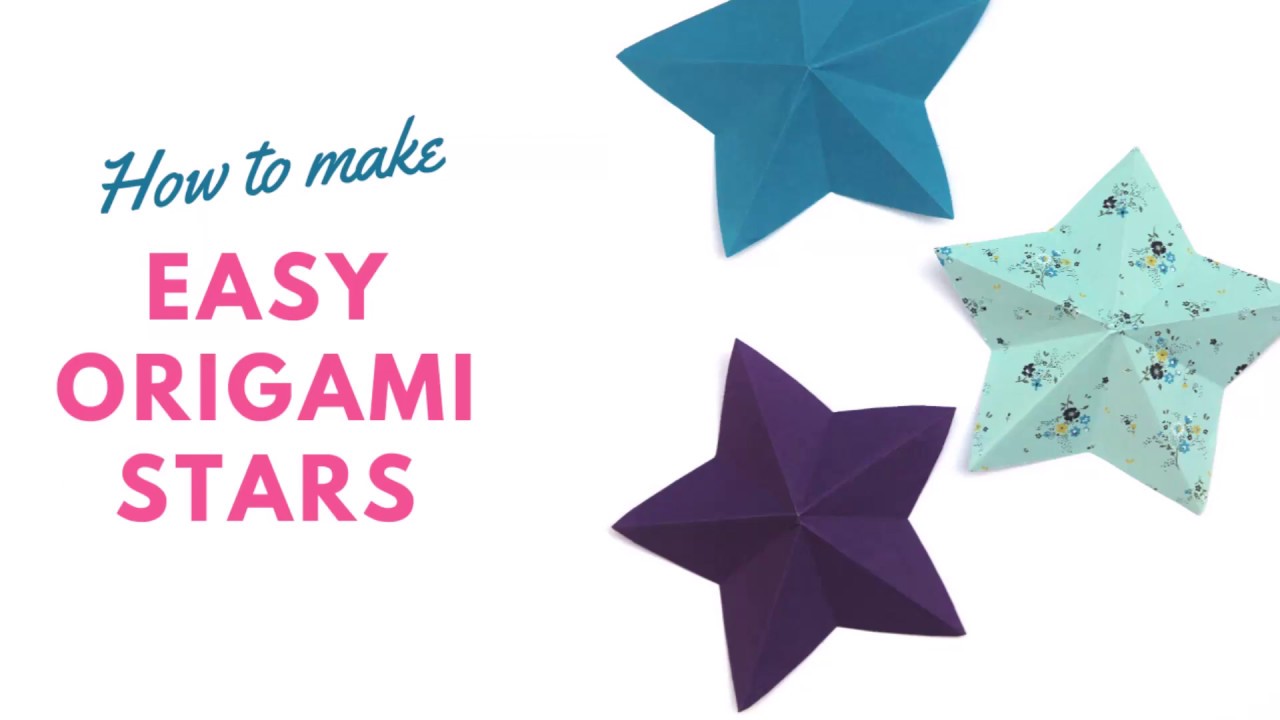 Lucky Paper Star. Instructions to make a Paper Star. Origami Star tutorial.  