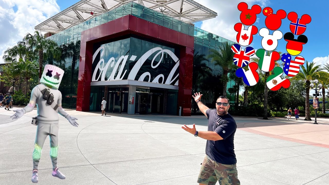 Coca-Cola Store at Disney Springs! FULL TOUR & Tastes of Sodas around the World!