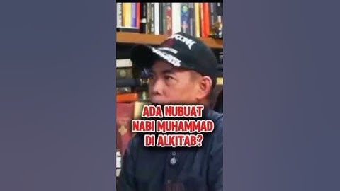 NGAJI-SHORT | ADA NUBUAT TENTANG NABI MUHAMMAD DI ALKITAB? #dondytan #mualaf #kisahislami