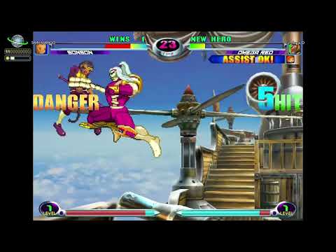 MvC2: Saga - Omega Red Genius 3x CS Evades Fire Blast then Punishes Monkey King .:12.27.25:.