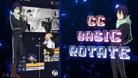 Tutorial | CC Basic Rotate EDGY [Alight Motion] 4.0.0