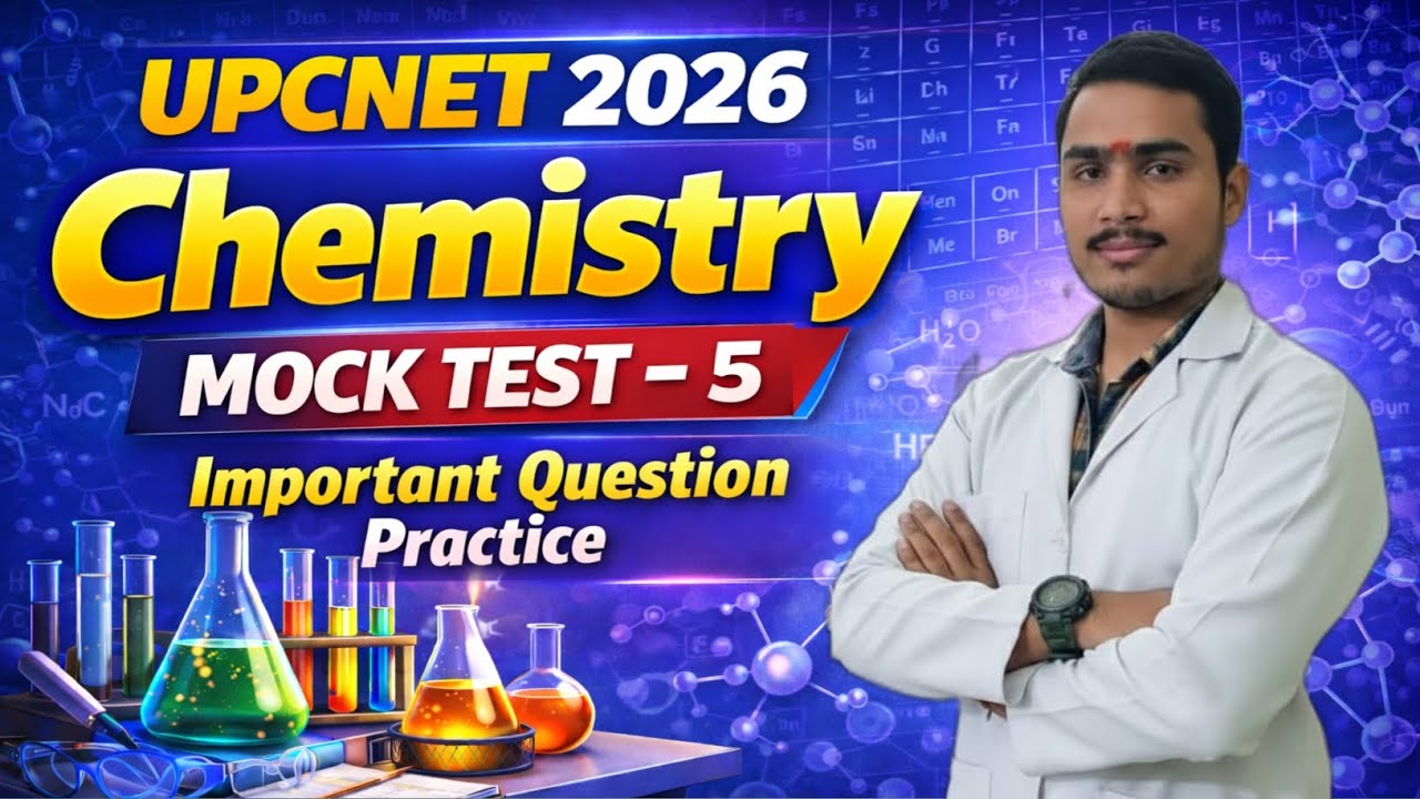 UP BSC NURSING CNET-2026 CHEMISTRY MOCK TEST-5
