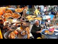 Breakfast street food in jalalabad afghanistan  siri paye  parati  head and legs in nashta