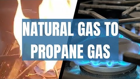 How to Convert a Stove from NG to LP! Natural gas to Propane Conversion!