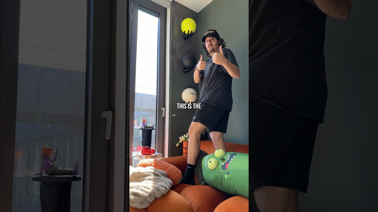 I made a basketball wall! 