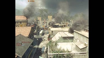 Call of Duty: Black Ops - Insane Tomahawk Kill Hitting Roof Ricochet Across The Map!
