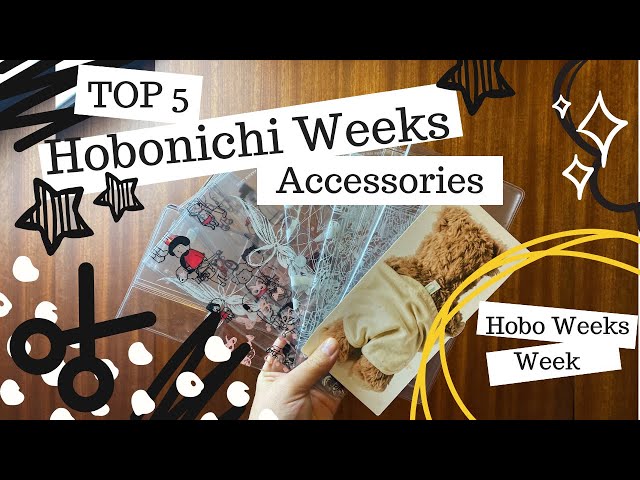 TOP 5 Hobonichi Weeks Accessories: Hobonichi Weeks Week DAY 3