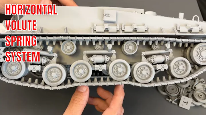 1/16 Working HVSS suspension (how to build it ) Andy'shhq M4A3E8 Sherman