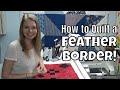 How to Quilt a Continuous Feather Border on a Grace Longarm Frame