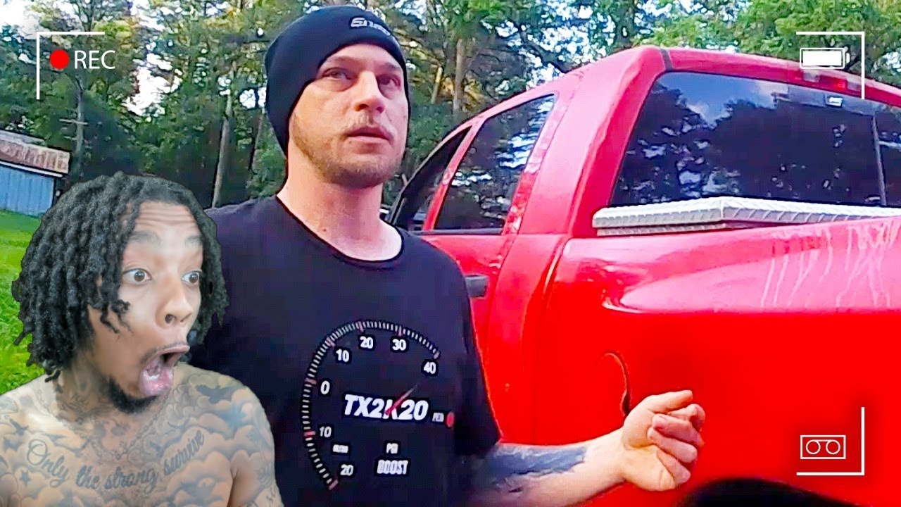 Reacting To Maniac Realizes Cops Found His Victim in a Box!