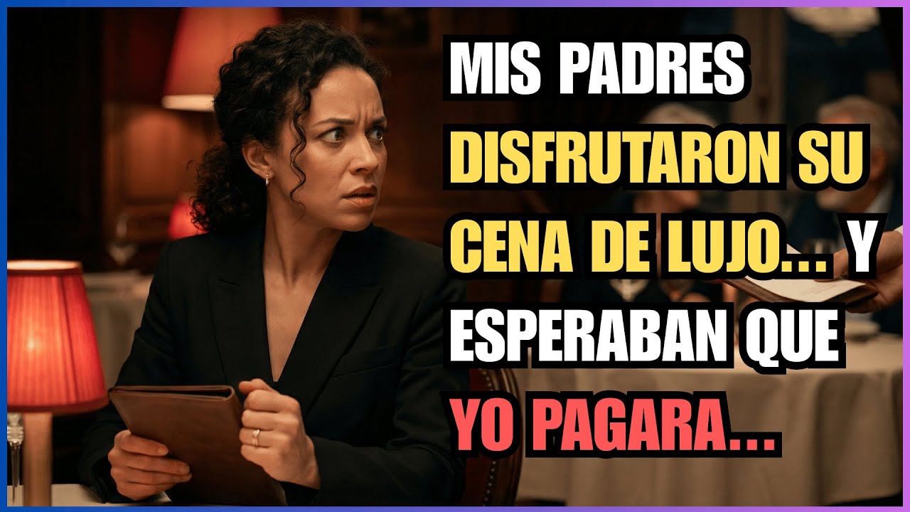Mis Padres Disfrutaron Su Cena de Lujo... Y Esperaban Que Yo Pagara...