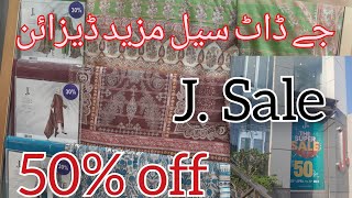 J.Junaid Jamshed Super Sale Flat 50 off || lawn sale