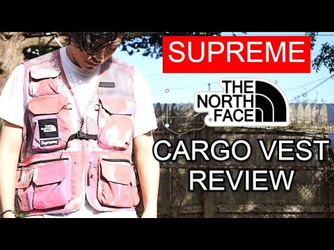 supreme north face vest