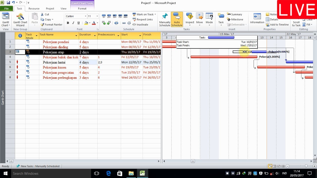 Ms Project Gantt Chart Wizard