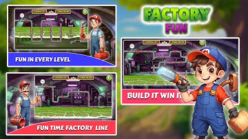 Factory Fun || Construct 3 Game Template || Source code