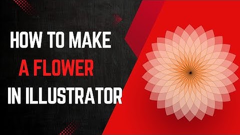 Illustrator Tutorial: Flower Design for Beginners | Vector Art 2025 #AdobeIllustrator #GraphicDesign