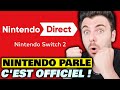 NINTENDO DIRECT OFFICIEL ANNONCÉ ET HISTORIQUE !!! 🚨 thumbnail