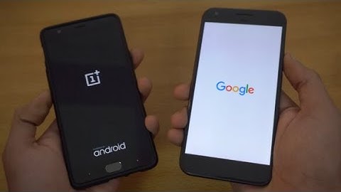 OnePlus 5 vs Google pixel XL.. Speedtest!!