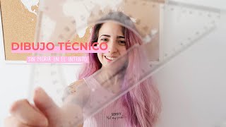 Cómo estudiar y entender DIBUJO TÉCNICO (fácil). Explicación y trucos para estudiar | Pati Petite