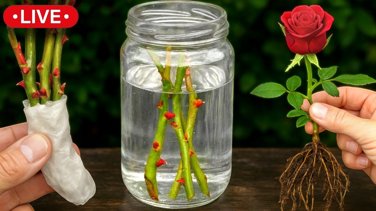 Техника размножения роз🌹: все секреты