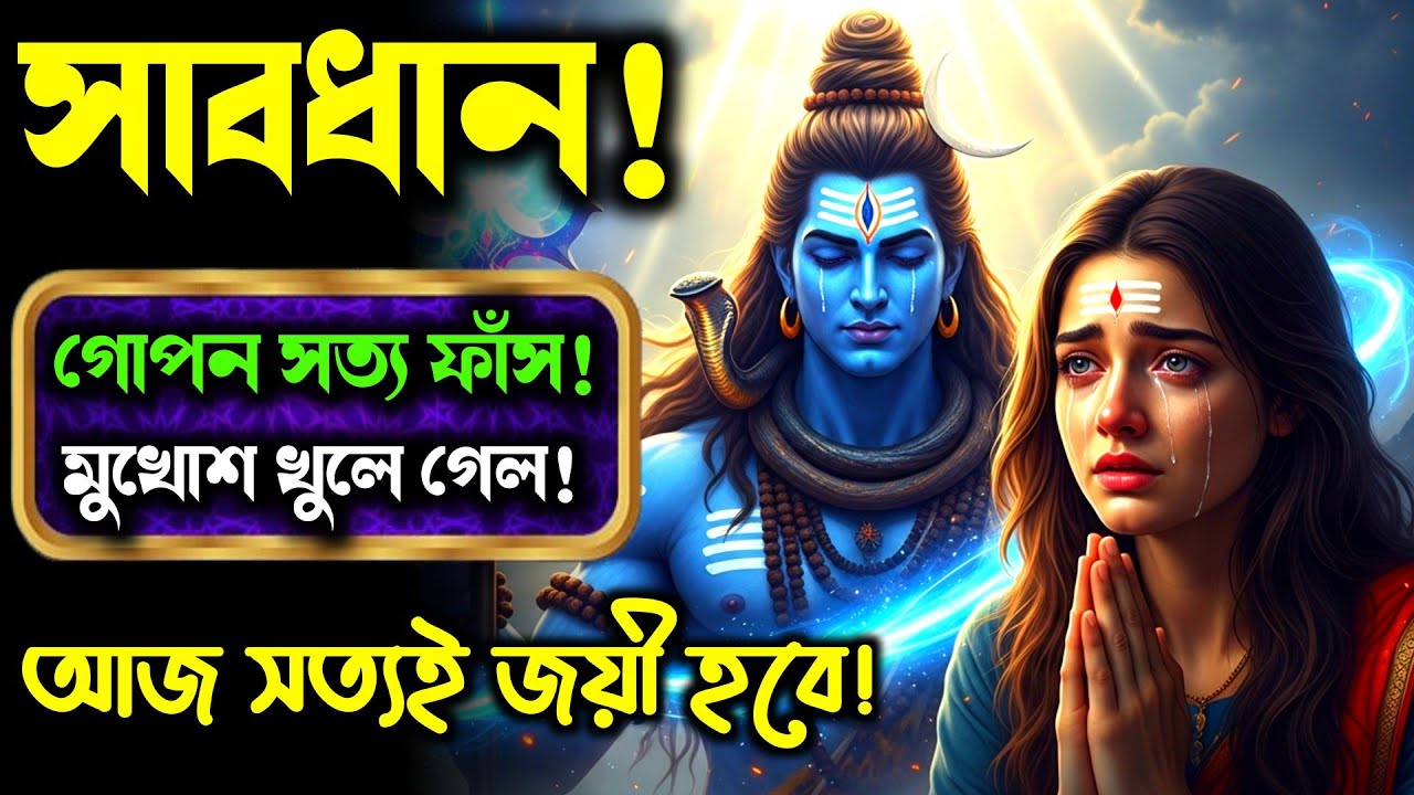 ১১১১ 🕉️ মহাদেবর বার্তা 😱 তারা সবাই একসাথে দাঁড়িয়ে হাসছিল—যতক্ষণ না তোমার পরিবারের সেই সত্য প্রকাশ