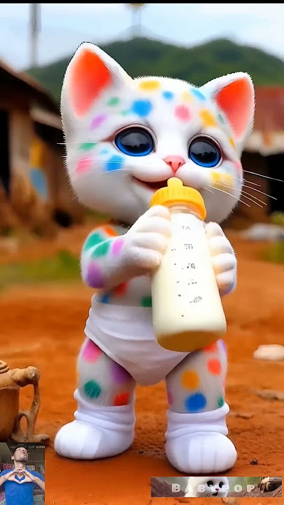 Dudi dudi dum dum 🥰 beautiful White Dot kitten🍼🤍 #cat #cute #love #dudidudidam #shortsfeed #shorts