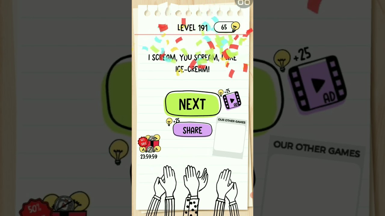 Brain Test level 191। Brain Test level 192 YouTube