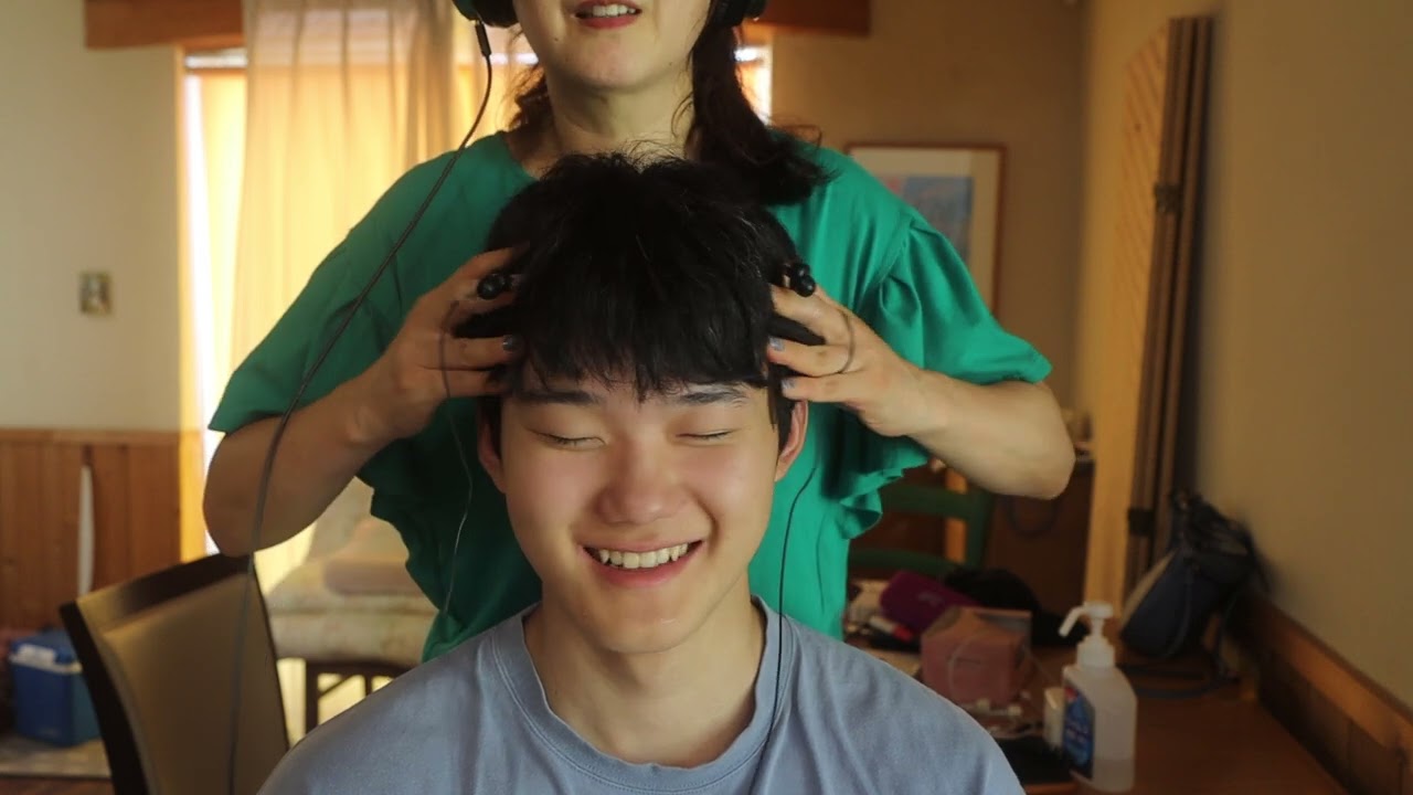 ASMR】Маминый массаж сна 👐 По образцу ее сына Тайё