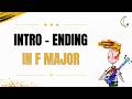Intro - Ending in F major (FREE ukulele tabs)
