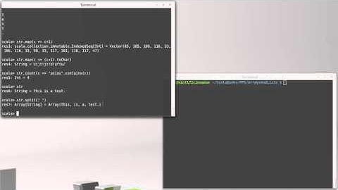 Strings as Collections (in Scala)