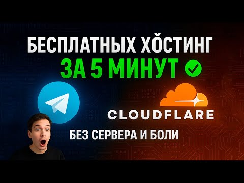 Хостинг Telegram-бота БЕСПЛАТНО за 5 минут | Без сервера и боли