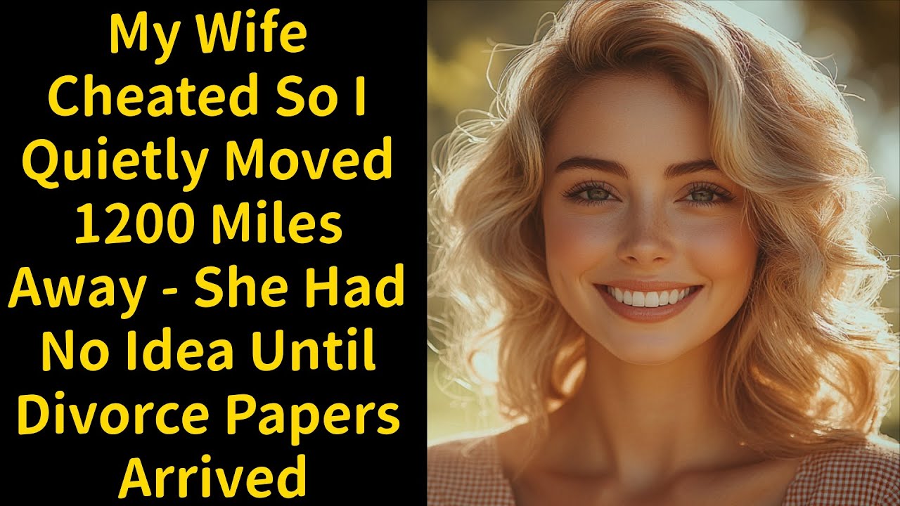 Моя жена изменила мне, поэтому я тихо переехал на 1200 миль от меня — она понятия не имела, пока ...